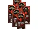 6 Confezioni Perugina Nero Raw Taste Tavoletta di Cioccolato Fondente Extra 75% Cacao Repu...