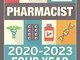 Pharmacist 2020 - 2023 Four Year Monthly Planner: Calendar, Notebook and More