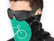 Emonye Bike Icon Micro Fib Seamless Windproof Bandana & Face & Neck Warm Gait Shield - for...