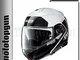 NOLAN CASCO MOTO MODULARE N100-5 PLUS DISTINCTIVE METAL BIANCO 022 TG. XL