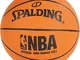 Spalding Spaldeens High Bounce - Mini pallone da basket in gomma, orange, Taglia unica