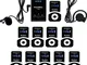 Retekess T130-T131 Audio Tour Guide System, Wireless Sistema di Guida Turistica, 99 Canali...