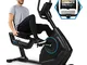 Capital Sports Evo Track Cardiobike - Cyclette, Bici Cardio, 32 Livelli, Bluetooth, Massa...