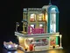 ADMLZQQ Set di Luci per (Lego 10260 Downtown Diner) Modello da Costruire - Kit Luce LED Co...