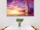 GJQFJBS Stampa Retro Parigi Dubai London New York Poster Minimalista Wall Art Pittura Tela...