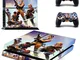 Adesivi per Fortnit PS4 Skin Classic Adesivo in PVC per PlayStation 4 Console e ps4 contro...