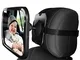 Home-Neat Specchio auto regolabile per bambini Specchietto per sedili posteriori (24.5 cm...