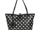 Lollipops Danni Shopper Tote Bag/Borsa Shopping Donne Nero/Bianco - Unica - Tote Bag/Borsa...