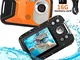 PELLOR Macchina Fotografica per Bambini, 2,8" LCD HD Ricaricabile Mini Bambina Fotocamera,...