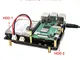 Geekworm Raspberry Pi 4 NAS Dual SATA, X829 Dual 2.5 inch SATA HDD/SSD Scheda di espansion...