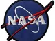 ZEGIN Toppa Ricamata da Applicare con Ferro da Stiro o Cucitura, Tema: Logo NASA Esplorato...