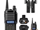 RLF LF Walkie Talkie Impermeabile Ad Alta Potenza 15W Marine Marine VHF Batteria al Litio...