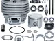 AUMEL 503 53 20 71 Kit Cuscinetto manovella pistone Cilindro Nikasil 48mm per Husqvarna 61...