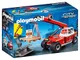 PLAYMOBIL City Action 9465, Veicolo dei Vigili del Fuoco con braccio telescopico, Dai 5 an...