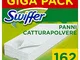 Swiffer Panni di Ricambio per Scopa, per Catturare e Intrappolare 3 Volte Più Polvere, Spo...