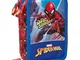 Astuccio scuola completo 3 zip Spiderman Marvel Uomo Ragno rosso blu per bambini