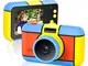 Richgv Macchina Fotografica per Bambini, 2,4 Pollici Fotocamera Digitale Portatile Selfie...