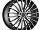 RUOTE CERCHI IN LEGA AUTO MAK CERCHIONE FATALE ICE BLACK 18" 5x110 DA 18 POLLICI