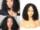 BLISSHAIR Wig Human Hair Kinki Curly Capelli Umani Veri Vergini Brasiliani Ricci Parrucca...