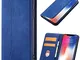 OKZone Cover per Samsung Galaxy A31, Custodia Flip Pelle Portafoglio Magnetica Libro [Slot...