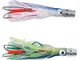 Kit 2 Pezzi Esca Artificiale Traina Octopus Rigs Piombato Bianco/Blu + Verde/Blu con Termi...