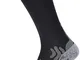 X-Socks Gambaletto da Trekking Outdoor Mid Calf, Grigio (grigio), Taglia 1