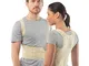 Correttore postura schiena per uomini e donne di aHeal | Supporto schiena | Taglia 2 Pelle