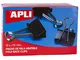 APLI 296891 Confezione 12 Fermafogli a Clip Standard, 51 mm