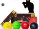 YMX BOXING Reflex Ball/Palla per Riflessi - Ideali per l'Allenamento di Riflessi, Tempismo...