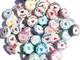 Wedding Favour Rock Sweets, 50 zuccherini per bomboniera da matrimonio, con 20 colori, gus...