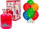 Bombola gas elio per 50 palloncini + 50 palloncini buon compleanno OMAGGIO