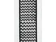 Cawö 976 - Zigzag Black & White, 100% Cotone, 50 x 100 cm