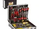 USAG U00021710W VALIGIA CON ASSORTIMENTO 74 UTENSILI +TRAPANO AVVITATORE DEWALT