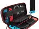 Daydayup Hestia Goods - Custodia protettiva per Nintendo Switch, in vetro temperato, per N...