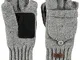 Barts - Haakon Bumgloves Boys, Guanti Bambino, Grigio, 4 (Taglia Produttore: 4)