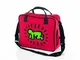 Brevi 028KH Keith Haring 233 Borsa Fasciatoio, Red