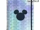 Cerdá Display Libretas Mickey, Mostra Notebook Topolino Unisex-Bambini, Silver, A5, 3