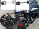 Lorababer Moto R1250GS Rear Refit Wheel Asse Asse Slider Cap Pad Crash Protector for B-M-W...