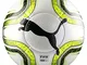 PUMA Final 1 Statement FIFA Quality PRO, Pallone da Calcio Unisex-Adulto, White/Lemon Toni...