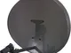 60 cm MK4 parabola zona 1 & 2 – Kit staffa di montaggio a parete – per SKY/Freesat/Astra/P...