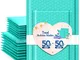 Switory Bubble Mailer - Confezione da 100 buste imbottite piccole con 10 x 20 cm e 15 x 25...