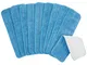 Juvale 10 pacco microfibra mop pad - riutilizzabile pastiglie mop - adatto a velcro stracc...