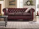 COLLINS & COOPER Divano Chesterfield Originale Inglese