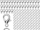 Chiusure per braccialetti,Chiusure per collane,Ganci per collane DIY,Chiusure collane,Ganc...