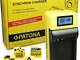 PATONA LCD Caricabatteria per EN-EL23 Batteria compatibile con Nikon Coolpix P600, P610, P...