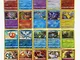 SET Brillanti - 20 Carte Pokemon Originali Olografiche Luccicanti, MIX in lingua Italiana,...