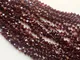 1 filo perline granato naturale, granato sfaccettato da Kite Shape Beads, granato, collana...