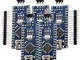 AZDelivery 5 x Nano V3.0 con Atmega328 CH340, 100% compatibile con Arduino con eBook