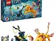 LEGO- Elves Azari la Cattura del Leone di Fuoco, Multicolore, 41192