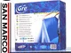 Gre fprov730 - Liner per Piscine Azzurro Ovale 730x375x120 cm